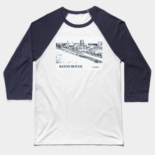 Baton Rouge - Louisiana Baseball T-Shirt